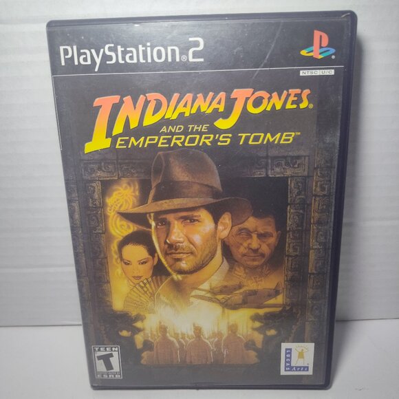 Indiana Jones and the Emperor's Tomb Sony PlayStation 2 PS2 - GOOD - PLEASE READ - Picture 1 of 3